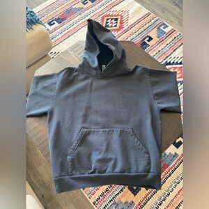 Los Angeles Apparel Garment Dye 14oz. Heavy Off Black Large